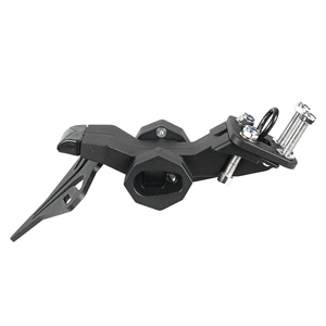 Penyangga Plat Nomor Motor Aluminium <span class=keywords><strong>Alloy</strong></span> Hitam <span class=keywords><strong>Fender</strong></span> Eliminator Bracket Registrasi untuk KAWASAKI ZX4R ZX4RR SE ZX-4RR - Product Image 2