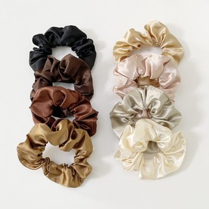 Wholesale 40-color fabric simple hand-made high elasticity wedding hair <b>ring</b> popular fashion solid color hair <b>ring</b> hair band - Product Image 4