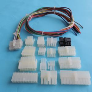 De molex 2 4 6 8 10 12 14 16 18 20 22 24 26 28 30 pin nano-fit micro-fit conector molex 20AWG arnés de alambre con corbata - Product Image 5