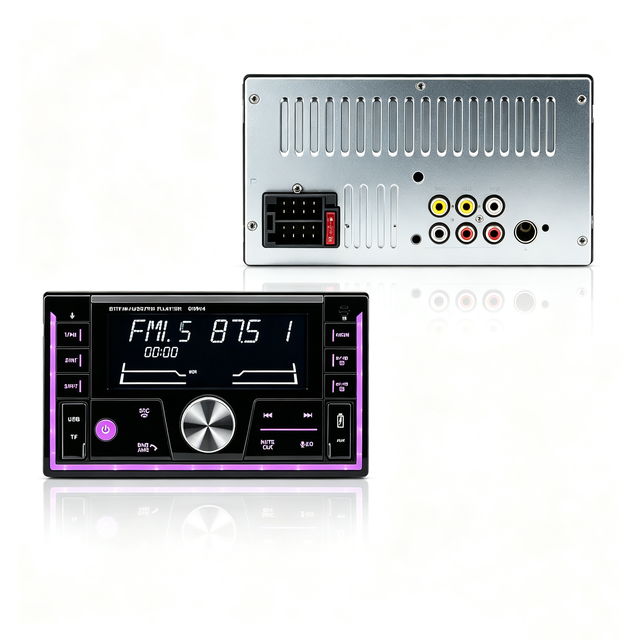JVC.DJ KW-X940BTS Double Din Car FM Radio MP3 Bluetooth Player With Dual USB Ports TF AUX WMA ISO Socket 7 Colors High Power