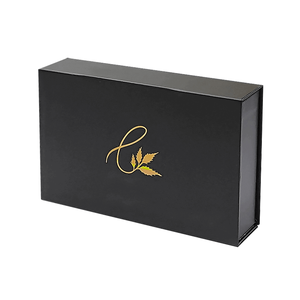 Boîte cadeau de luxe écologique en papier artistique avec couvercle magnétique, emballage en papier avec inserts - Product Image 3