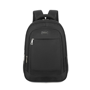 Minimalist Urban <b>Backpack</b> 15.6 Inch Computer Interlayer Business Travel <b>Student</b> Unisex Gray Blue Black Solid Color Spring 2024 - Product Image 4