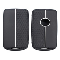 Housse de protection pliable en silicone pour clé de voiture Mazda 3 New Axela CX-4 M3 nouvelle génération avec colle latérale