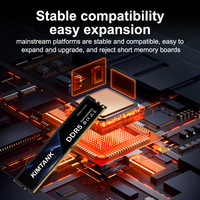 Kimtank High Quality DDR5 RAM 6000mhz 8GB 16GB 32GB Compatible All Desktop RAM Stock Genre RAMs 4800MHz/5200MHz Frequency