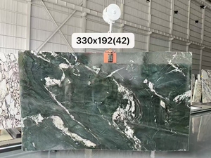 Table à manger en quartz vert <span class=keywords><strong>Versace</strong></span>, marbre vert, pierre naturelle du Brésil pour salon et salle à manger - Product Image 6