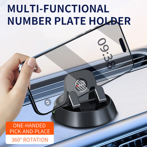 Supporto per <span class=keywords><strong>Targa</strong></span> <span class=keywords><strong>Auto</strong></span> BAVISS in ABS Stabile con Rotazione a 360 Gradi, Design Portatile che Nasconde Istantaneamente la <span class=keywords><strong>Targa</strong></span> - Product Image 4