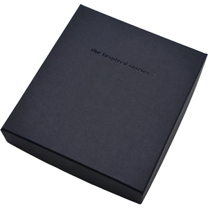 Boîtes cadeaux personnalisées en carton avec impression UV, couvercle et base noirs, pour bijoux, ceintures en cuir, emballage de luxe - Product Image 4