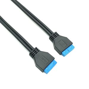 สายดาต้า PVC สำหรับคอมพิวเตอร์ รุ่น Maoye Angel 20 พิน แบบตรง 20 พิน พร้อมพอร์ต USB3.0 คู่ รองรับการชาร์จเร็ว 3A - Product Image 3