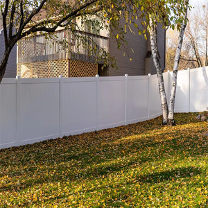 6'x8 'ホワイトPVCフェンシングガーデンPVCフェンシングホワイトビニールフェンスパネル - Product Image 6