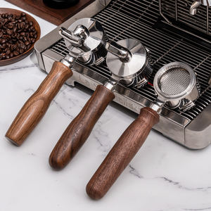 Portafiltro de Café Espresso 3 en 1 de Acero Inoxidable con Mango de Madera de 51mm y 54mm, Reutilizable y Ecológico, de Liangyuan - Product Image 4