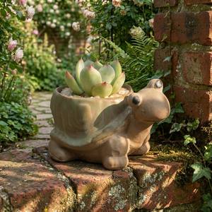 <span class=keywords><strong>Pot</strong></span> de fleurs en céramique émaillée classique en forme d'animaux (Hérisson, Éléphant, Escargot, Tortue) pour plantes succulentes, décoration de bureau, vente en gros, <span class=keywords><strong>pot</strong></span> personnalisé OEM - Product Image 3