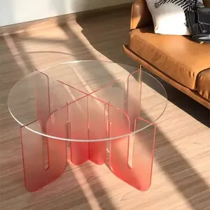 Sáng Tạo Internet celebrant Gradient <span class=keywords><strong>DIY</strong></span> nhỏ Acrylic Bàn cà phê đồ nội thất phòng khách hiện đại - Product Image 1