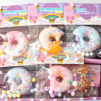 Jouet sensoriel anti-stress Squishies Patte de chat Taba Dessert Food Squishy Paws Donut pour enfants, jouet à presser en forme de nourriture, vente en gros