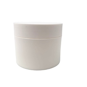 ODM nouveau pot <span class=keywords><strong>de</strong></span> crème mate blanc PP/pot vide givré <span class=keywords><strong>de</strong></span> 100g pour le visage Mar/lotion/buttler - Product Image 1