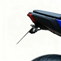 Support de plaque d'immatriculation moto en aluminium à angle réglable pour Yamaha MT-07 2025 – Accessoires stables pour cadre court – Garantie 1 an
