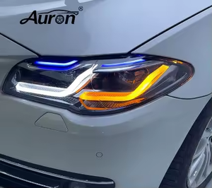 Auron ไฟหน้า LED สำหรับ5ชุด F10/F18 2011-2017ชุดอัปเกรดการประกอบ12V 6000K 6000ลูเมน36W - Product Image 1