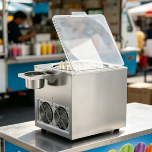 Nouvelle machine à glaces commerciale, entretien facile, pour crème glacée et boissons lactées, prise UK - Product Image 1