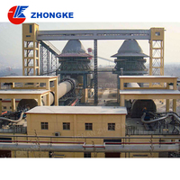 Four rotatif Inde Personnalisable Mini Chaux Brûleur À Économie D'énergie Combustion Ligne De Chaux Oxyde De Zinc Horizontal Fer Gypse Calcination