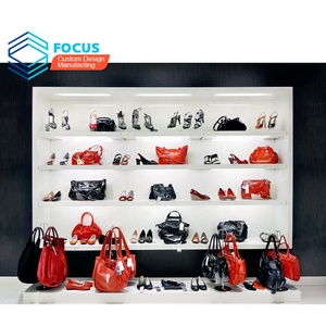 Meubles de Magasin De chaussures Showroom Décoration Idées Sacs Affichage Vitrine Design D'intérieur de Magasin De Chaussures - Product Image 3