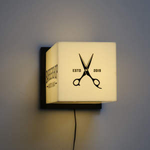 ป้ายไฟ LED สำหรับ<span class=keywords><strong>ร้าน</strong></span>ตัดผม อะคริลิคกันน้ำ พร้อมไฟส่องสว่างเต็มรูปแบบ ป้ายโฆษณาติดผนังสำหรับ<span class=keywords><strong>ร้าน</strong></span>ค้า ใช้ภายนอกอาคาร - Product Image 3