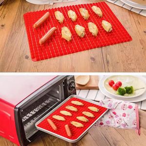 Custom Wholesales Easy Clean Nonstick <b>Silicone</b> Cooking Sheet Silicon Pyramid Baking <b>Mat</b> - Product Image 5