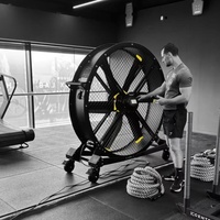 Ventiladores Grandes para Exteriores con Ruedas, Ventiladores Industriales para Gimnasio