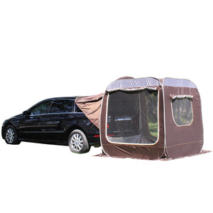 Tente latérale d'extension pour voiture, installation manuelle rapide, camping en autonomie, ultra-légère, tissu Oxford imperméable 3000 mm - Product Image 5