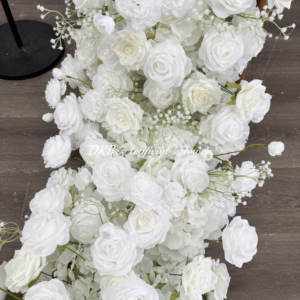 Faux fleurs et plantes camélia blanc réaliste et fleur de <span class=keywords><strong>gypsophile</strong></span> déco artificielle centres de table et décorations de table - Product Image 4