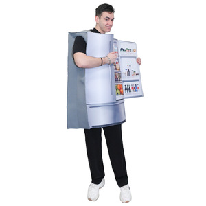 Disfraz de Refrigerador Inteligente para Adultos, Unisex, para Fiestas, Cosplay, Juego de Roles, Disfraz de Halloween - Product Image 3