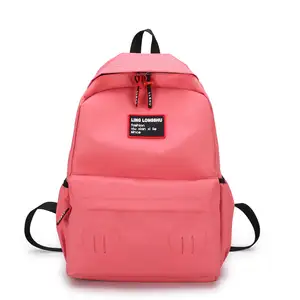 महिला मल्टी पॉकेट लैपटॉप के लिए वाटरप्रूफ कैनवास बैकपैक पुरुष किशोर लड़कियों के लिए स्कूल बैग मुद्रित