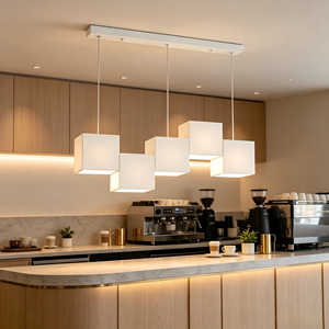 Lampada <span class=keywords><strong>a</strong></span> <span class=keywords><strong>Sospensione</strong></span> Minimalista Moderna <span class=keywords><strong>a</strong></span> Forma <span class=keywords><strong>di</strong></span> Cubo Magico, Lampadario <span class=keywords><strong>di</strong></span> <span class=keywords><strong>Design</strong></span> per Sala da Pranzo e Tavolo Bar - Product Image 2