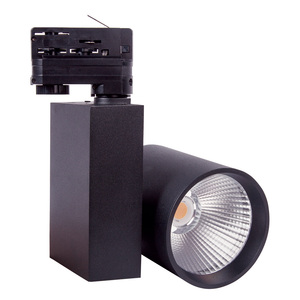 Bán Sỉ Trực Tiếp Tại Nhà Máy Bán Sỉ Đèn Led Theo Dõi 3 Pha 4 Dây Màu Đen Trắng 15W 20W 30W 40W - Product Image 2