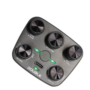 Capteur de vibration en plastique léger noir Double S1max pour guitare acoustique, transducteur piézoélectrique, pièces d'instruments de musique en gros - Product Image 1