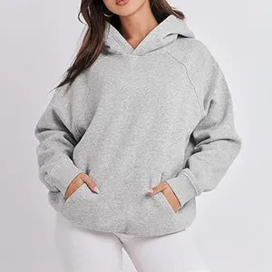 24126 Custom plus size womens clothing, hoodies french crewneck sweatshirt ladies style pattern hoodies/