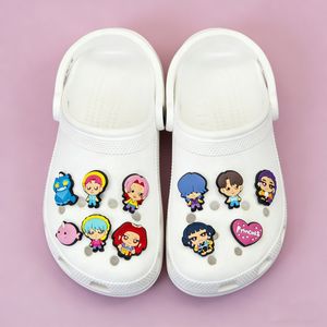 Nuevos dijes de PVC de moda para zapatos de niña con diseño de dibujos animados, dijes para zuecos Kpop Demon Hunters, dijes para zapatos para fiestas, para fans de cantantes - Product Image 3