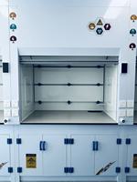 Armoires anti-explosion pour fumées chimiques, placards d'extraction de fumées, hotte à fumées résistante aux acides pour écoles, hôpitaux et laboratoires
