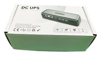 CCTV Mini UPS 10400mah portabel, perlengkapan daya tanpa sakelar untuk Router rumah sistem DVR USB tipe-c 5V DC 9V 12V cadangan daya