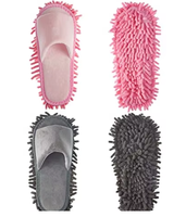 Chaussons serpillères en microfibre lavables pour le nettoyage des sols, pliables, essorage rapide, absorption rapide, unisexe