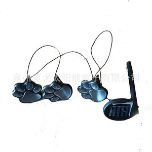 Lampes solaires en forme de patte de chat LED pour décoration de jardin extérieur, résistantes à l'eau, portables, alimentées par énergie solaire - Product Image 5