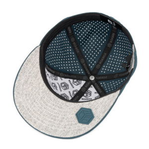Casquette de course ajustée TCAP Chine personnalisée à 6 panneaux à bord plat et hydrophobe - Product Image 6