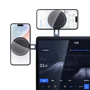 Yeni evrensel telefon mıknatıs Tablet araç tutucu kafalık araba standı manyetik araba Tablet tutacağı
