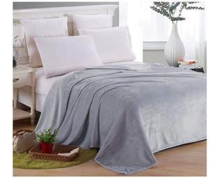 Manta de franela de lavado mecánico fina y ligera a cuadros, mantas suaves y súper cálidas, sofá/cama/colcha de viaje - Product Image 6