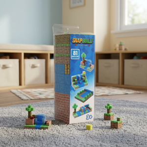 Ensemble de blocs de construction magnétiques Best Selling Creations, jouet éducatif pour enfants de 3 ans et plus, ensemble de poupées en plastique unisexe - Product Image 1