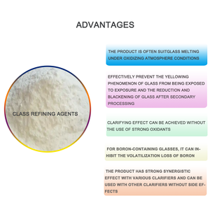 उच्च गुणवत्ता वाले ग्लास रिफाइनिंग एजेंट पाउडर उद्योग ग्रेड इलेक्ट्रॉनिक्स उद्योग 50 kg/बैग पैकेजिंग चीन मूल का उपयोग करता है - Product Image 3