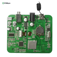 Papan PCB Pembawa CPU Robot, Substrat Fanout BGA, PCBA OEM Kustom
