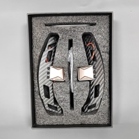 Palancas de Cambio Magnéticas de Fibra de Carbono para Mercedes Benz AMG W176 W205 W206 C300 W222 CLS63 GLE53