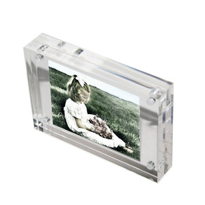 Tamaño personalizado acrílico montaje en pared flotante colgante foto póster Marco de exhibición con soporte - Product Image 2