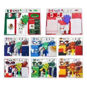 Gafas de animación para aficionados al fútbol de EE. UU., Canadá y México, accesorios para aplaudir y animar en fiestas de fútbol, venta al por mayor. - Product Image 1