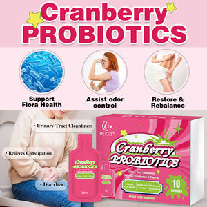 Desain OEM/ODM <span class=keywords><strong>Sachet</strong></span> Cair Probiotik Cranberry untuk Wanita, Kesehatan Saluran Kemih dan Kesehatan Pencernaan - Product Image 4