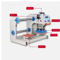 Machine de transfert de chaleur pneumatique Machine de sublimation Presse à chaud pour T-shirt Tasses Impression Presse à chaud Machine de transfert Imprimante DTF